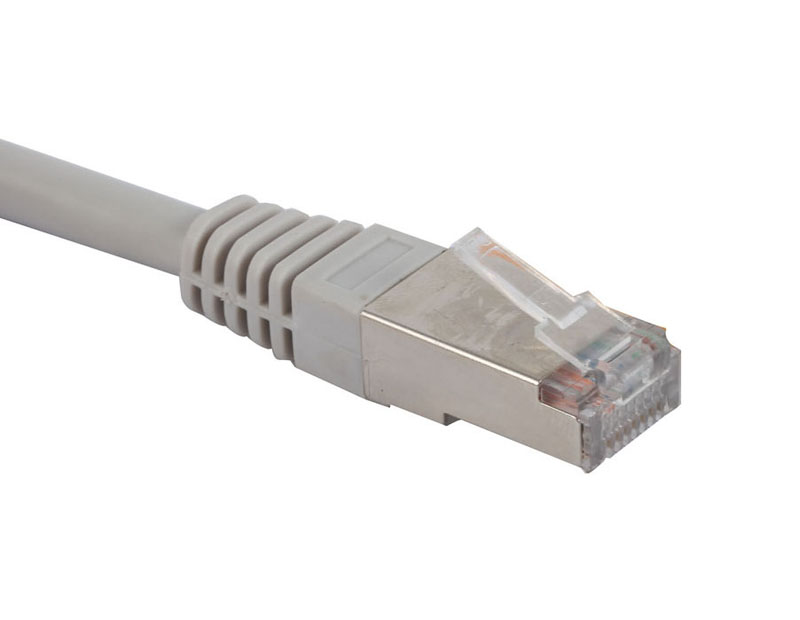 SSTP Cat.6A Patch cord Grey color Copper System Patch Cord