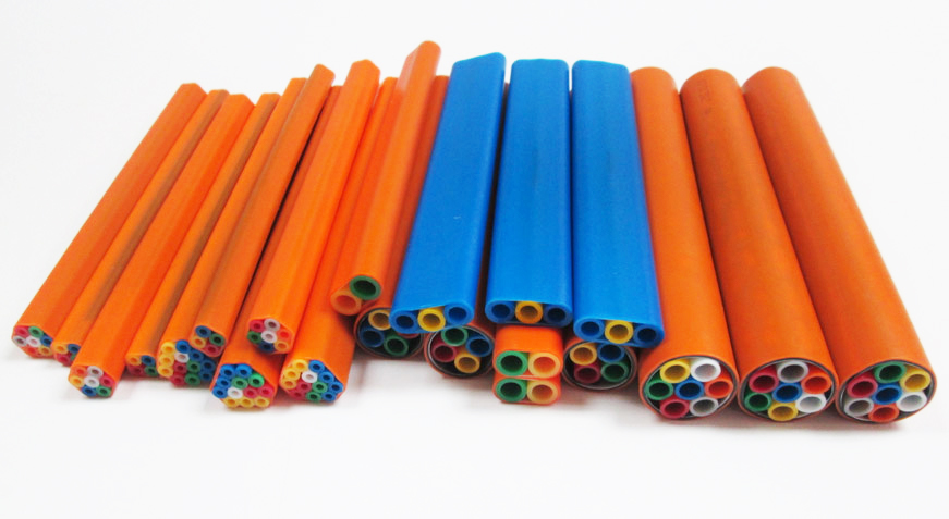 HDPE Micro Duct & Tube Bundle Fiber Optic System Micro Duct